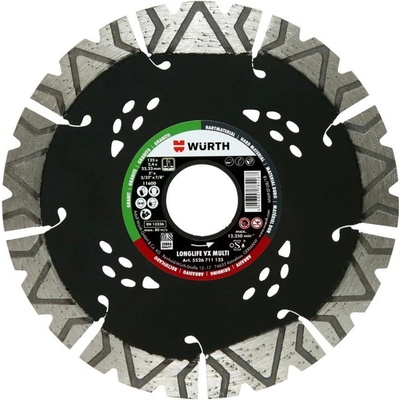 Würth Diamantový rezný kotúč 125 mm 5526711125
