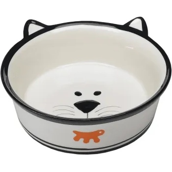 Ferplast Venere Small - керамична купа за котки с форма на коте 11, 2 x 4, 2 см - 150 мл