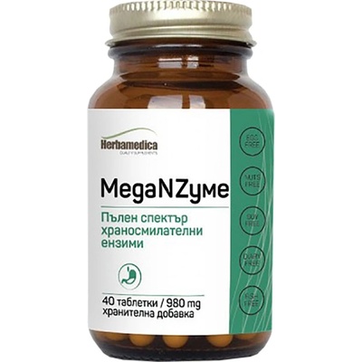 Herba Medica MegaNZyme 980 mg [40 Таблетки]