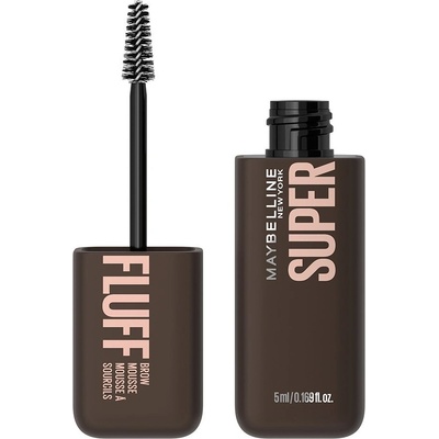 Maybelline Superfluff Brow Mousse gél na obočie pre plný a nadýchaný vzhľad 262 Black brown 5 ml