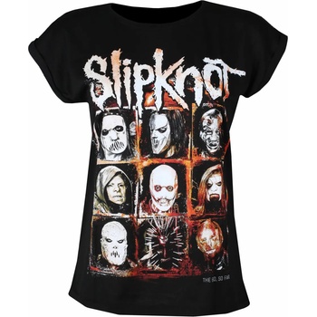 Image 1 of NNM дамска тениска Slipknot - The End So Far снимка на групата в квадратчета - Черен - DRM14334200