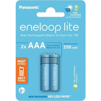Panasonic AAA 550mAh (2) BK-4LCCE/2BE