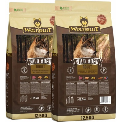 Wolfsblut Wild Boar Adult 2 x 12,5 kg