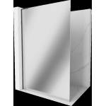 Mexen Kioto L душ кабина Walk-in 80 x 200 см, огледало, черна - 800-080-103-70-50 (800-080-103-70-50)