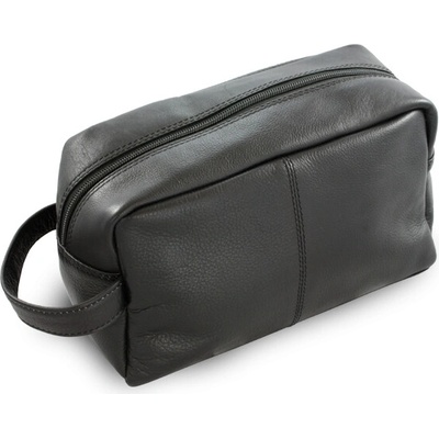 Kľúčenka Arwel Čierna kožená kozmetická etue 611-2059-60