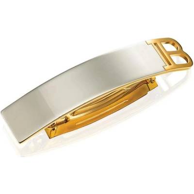 Balmain Hair Barrette pour Cheveux Silver/Gold, medium