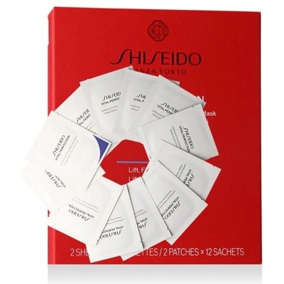 Shiseido Vital Perfection Uplifting & Firming Express Eye Mask стягаща и повдигаща маска за очи 12 бр