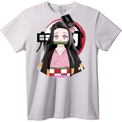 NOONEBRAND Тениска Nezuko Kimetsu no Yaiba - 2XL, Black