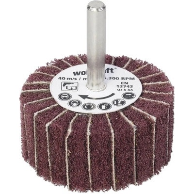 Látkový brúsny mop Wolfcraft Ø 50mm zrnitosť 150