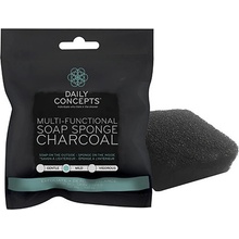 Daily Concepts Charcoal Multi-Functional Soap Sponge multifunkční mýdlová houba 45 g