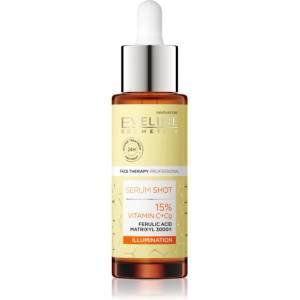 Eveline Cosmetics Serum Shot 15% Vitamin C+Cg озаряващ серум против бръчки с витамин С 30ml