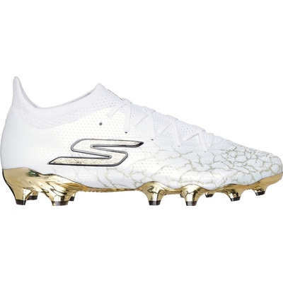 Skechers Футболни бутонки Skechers SKX 01 Elite Firm Ground Football Boots - White/Gold