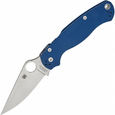 Spyderco Para Military 2 Cobalt G-10 CPM SPY27 Reveal 14 C81GPCBL2