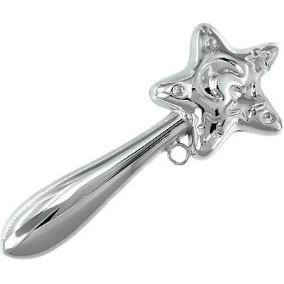 INFINITYSILVER Stříbrné chrastítko s hvězdou
