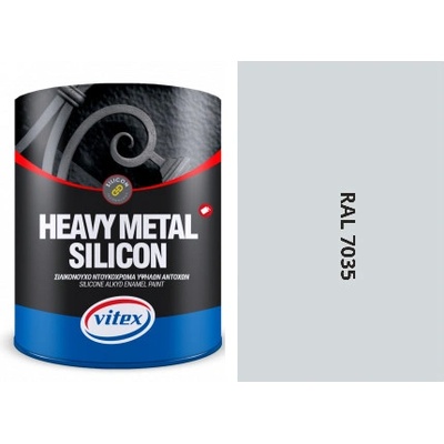 Vitex Heavy Metal Silikon 0,75 l lesklá Svetlosivá