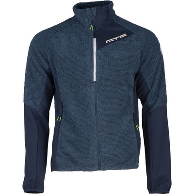 GTS outdoorová flíska Waffle pánska modrá