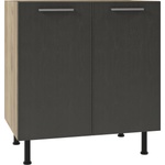Bogdan Furniture Europe Долен кухненски шкаф Sky loft Н-80/87-E20, с две врати - bogdanmebel