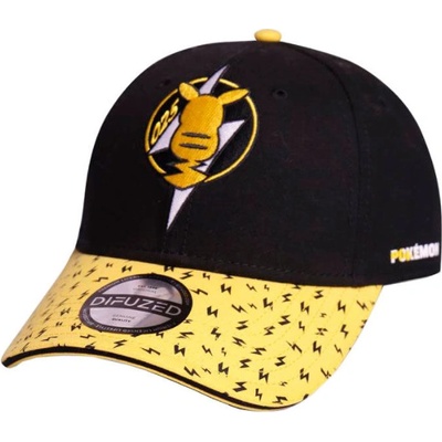 Difuzed Pokémon Pikachu Curved Bill Cap Pika