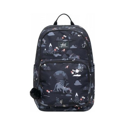 Frii of Norway Frii of Norway Ergonomická školská taška Frii Active 22L – BLCK-DRAGON