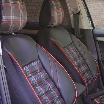 UMBRELLA Калъфи за седалки за sport black-red (05163)