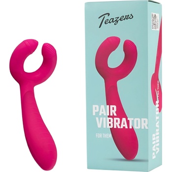 EasyToys Couple - акумулаторен, водоустойчив вибратор за двойки (розов)