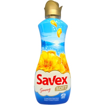 SAVEX SOFT омекотител за пране, 1500мл, 60 пранета, Sunny