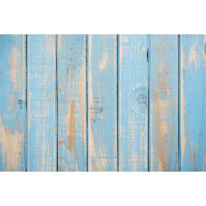 DIMEX ART Флизелинов фототапет стари сини летви 375 x 250 см