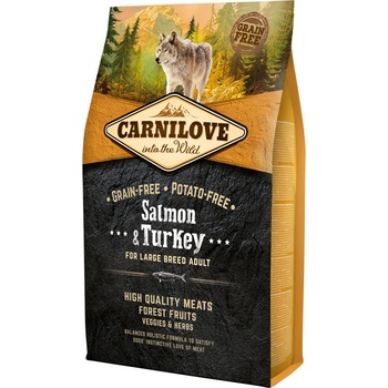 Carnilove Dog Salmon & Turkey LB Puppies 4 kg