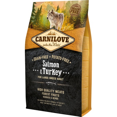 Carnilove Dog Salmon & Turkey LB Puppies 4 kg