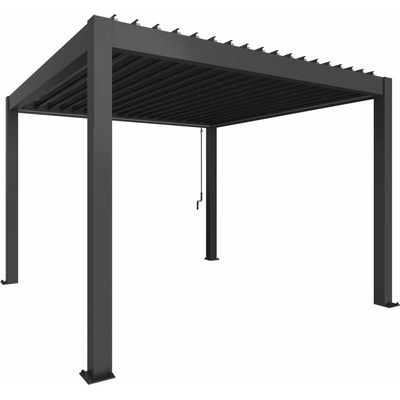 Biohort B440330 3,5x3,5 - 367,5 x 367,5 cm, tmavosivá metalická