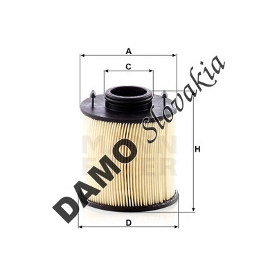 MANN FILTER Filter močoviny MANN FILTER U 620/4 y KIT