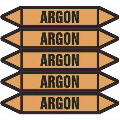 Grafiko | Argon - dle ČSN 13 0072 - Materiál fólie s ochrannou laminací, Rozměr aršík 5ks šipka 250x52mm
