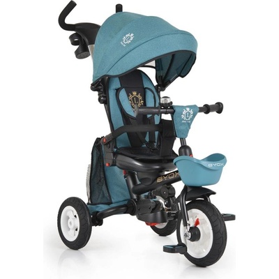 Moni Детска триколка Flexy Lux тюркоаз (3800146230302)