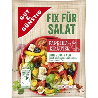 Gut & Günstig Směs na přípravu dresinku s paprikou a bylinkami na 450 ml 50 g – Sleviste.cz