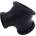 Toylie Latex Sleeve with Penis and Testicle Ring Gil Black