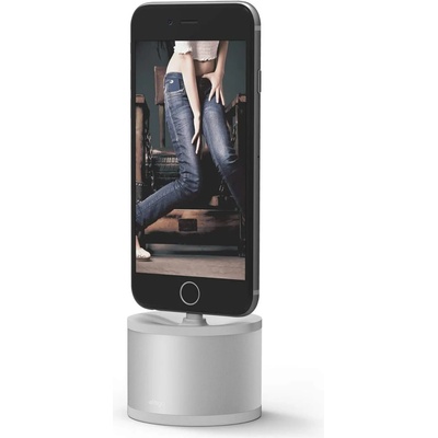 elago D Stand Lightning Charging Station - док станция за iPhone, iPad mini, Siri Remote, Magic Mouse и AirPods (сребриста)