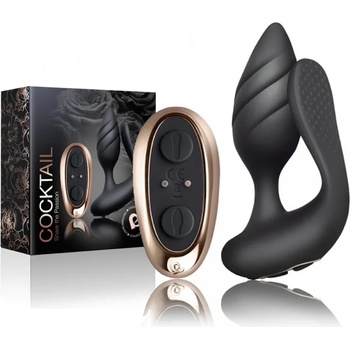 Image 1 of Играчка за двойки, споделете страстта си, 11, 4см. - Cocktail Black (ROCKS00362)