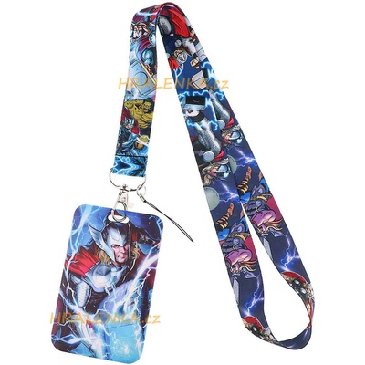 Šňůrka na krk s cedulkou Avengers THOR