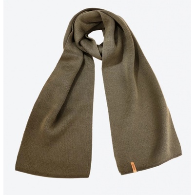 Pletená Merino šála Kama S07 106 army