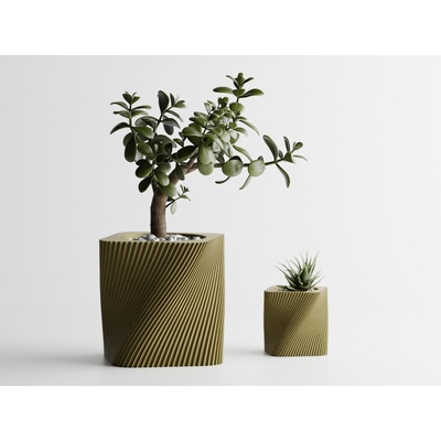 Кашпа Corba средна бронз