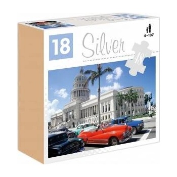 McQ by Alexander McQueen Alexander Silver Puzzle Cars 48 pieces