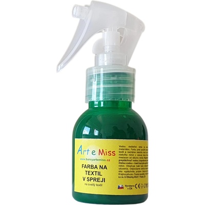 Artemiss Farba na textil v spreji 33 zelená 30 g