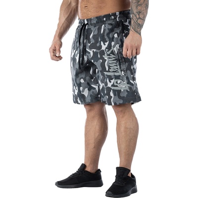 Legal Power šortky 6444-409 camo šedá