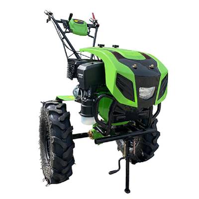 Мотоблок бензинов ТУНДЖА 9000КЕ, 9 к. с. , 4-тактова, 270 куб. см, 1400 мм ширина, електрически старт, с инвентар (kr061005)