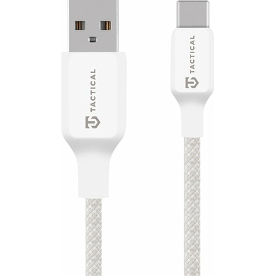 Tactical 143185 Stitch Thread USB-A - USB-C 1m bílý