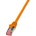 LogiLink Пач кабел PrimeLine, Cat. 6, S/FTP, оранжев, 1, 5 м