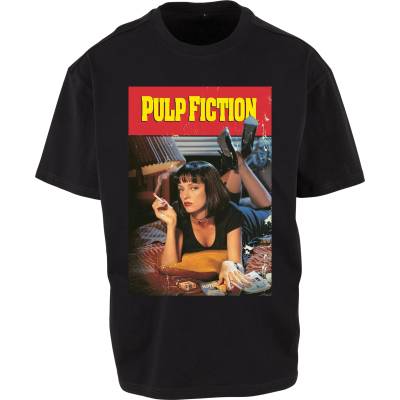MERCHCODE Тениска Pulp Fiction Clean Oversize Tee black XXSUB-MC1437-00007 - , размер 5XL