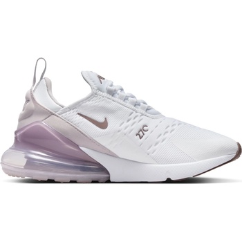 Image 1 of Nike Дамски маратонки Nike Air Max 270 Ladies Trainers - White/Mauve