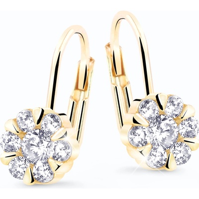 Cutie Jewellery - diamonds Náušnice DZ8039 ze zlata s diamanty