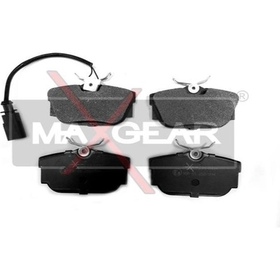 MAXGEAR Sada brzdových destiček, kotoučová brzda 19-0444